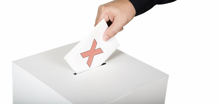 Bild einer Wahlurne