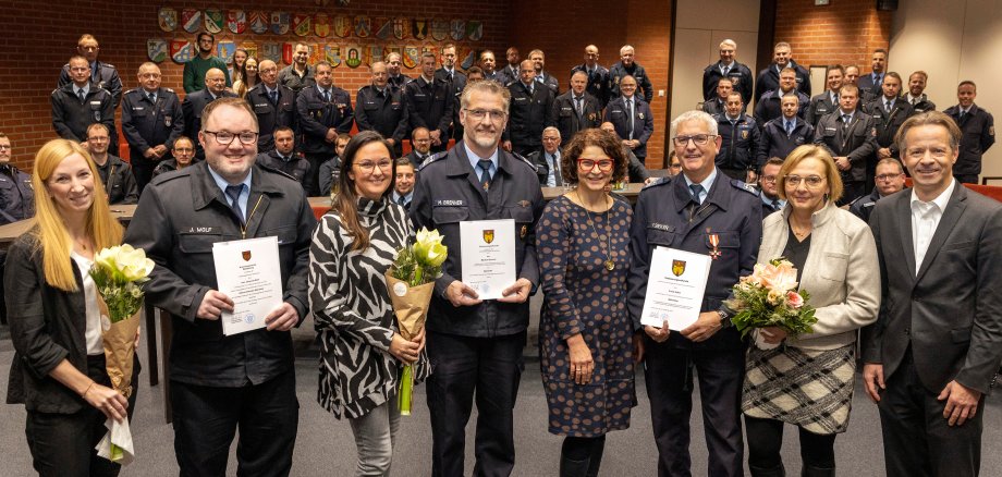 Gruppenbild Verabschiedung Frank Sieker